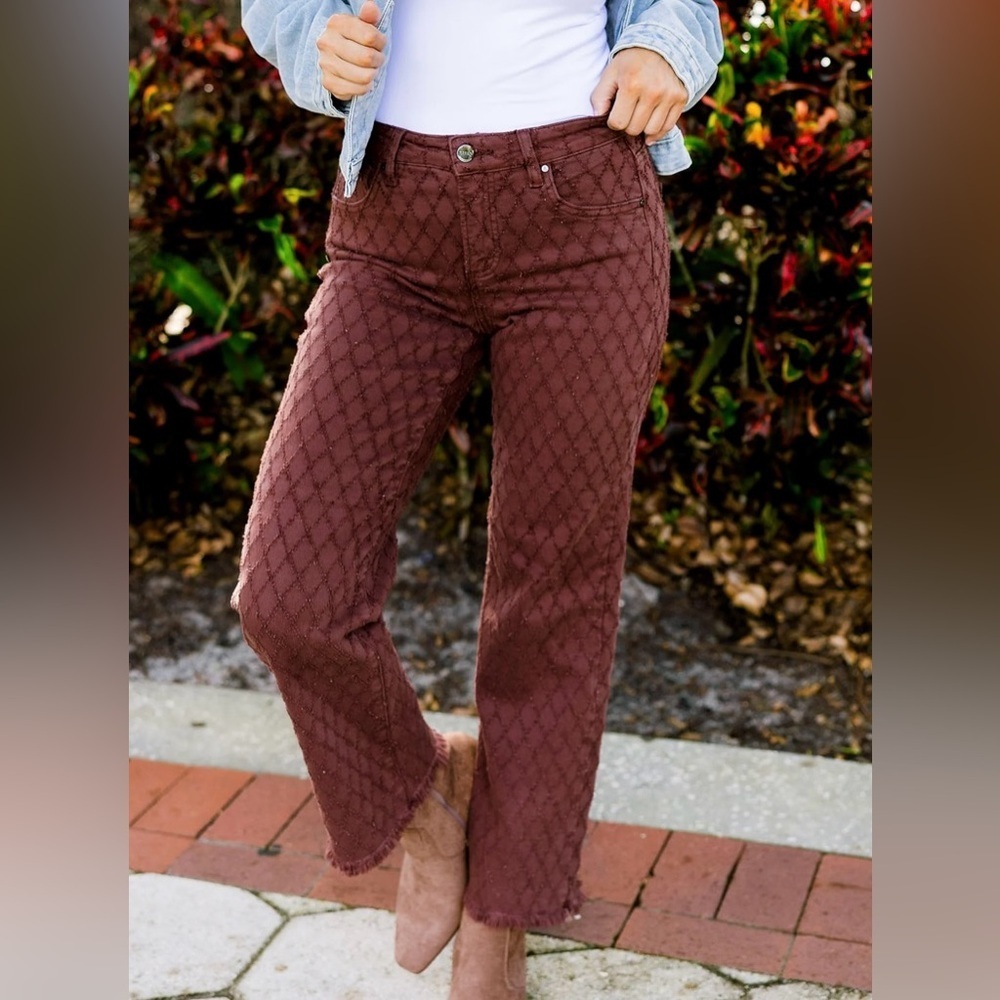 Women's Brown Flare Jeans